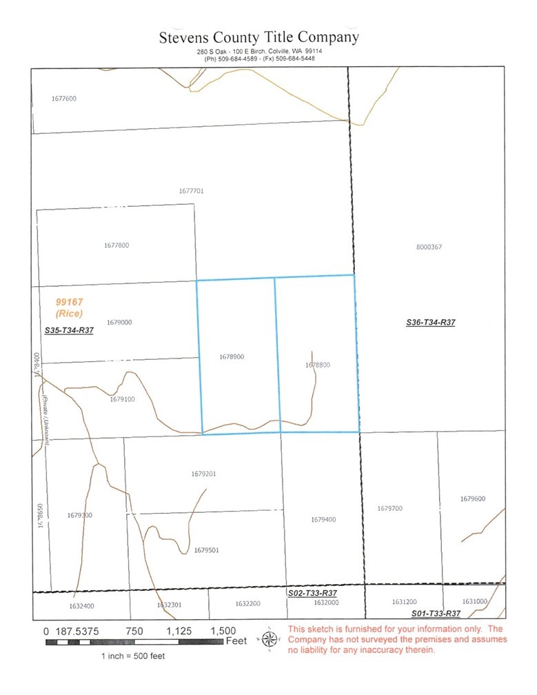 2264 #G Scott Rd Rice WA 99167